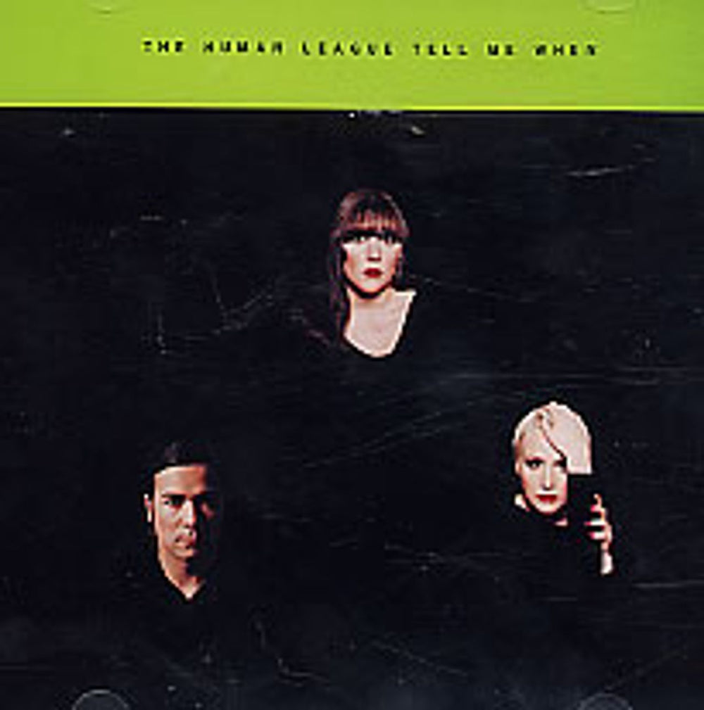 Human League Tell Me When US Promo CD single (CD5 / 5") PRCD-9155-2