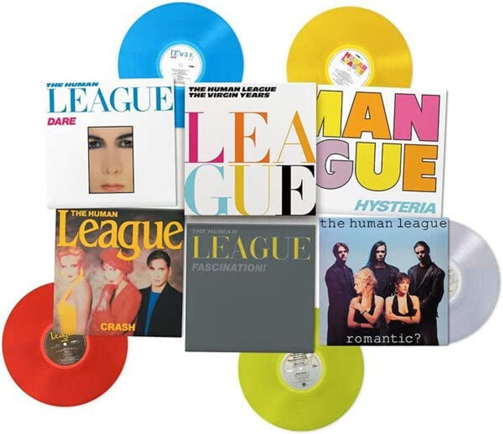 Human League The Virgin Years - Coloured Vinyl Collection 5-LP Box Set - Sealed UK Vinyl Box Set 3586940