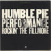 Humble Pie Performance: Rockin' The Fillmore - 1st - EX UK 2-LP vinyl record set (Double LP Album) AMLH63506