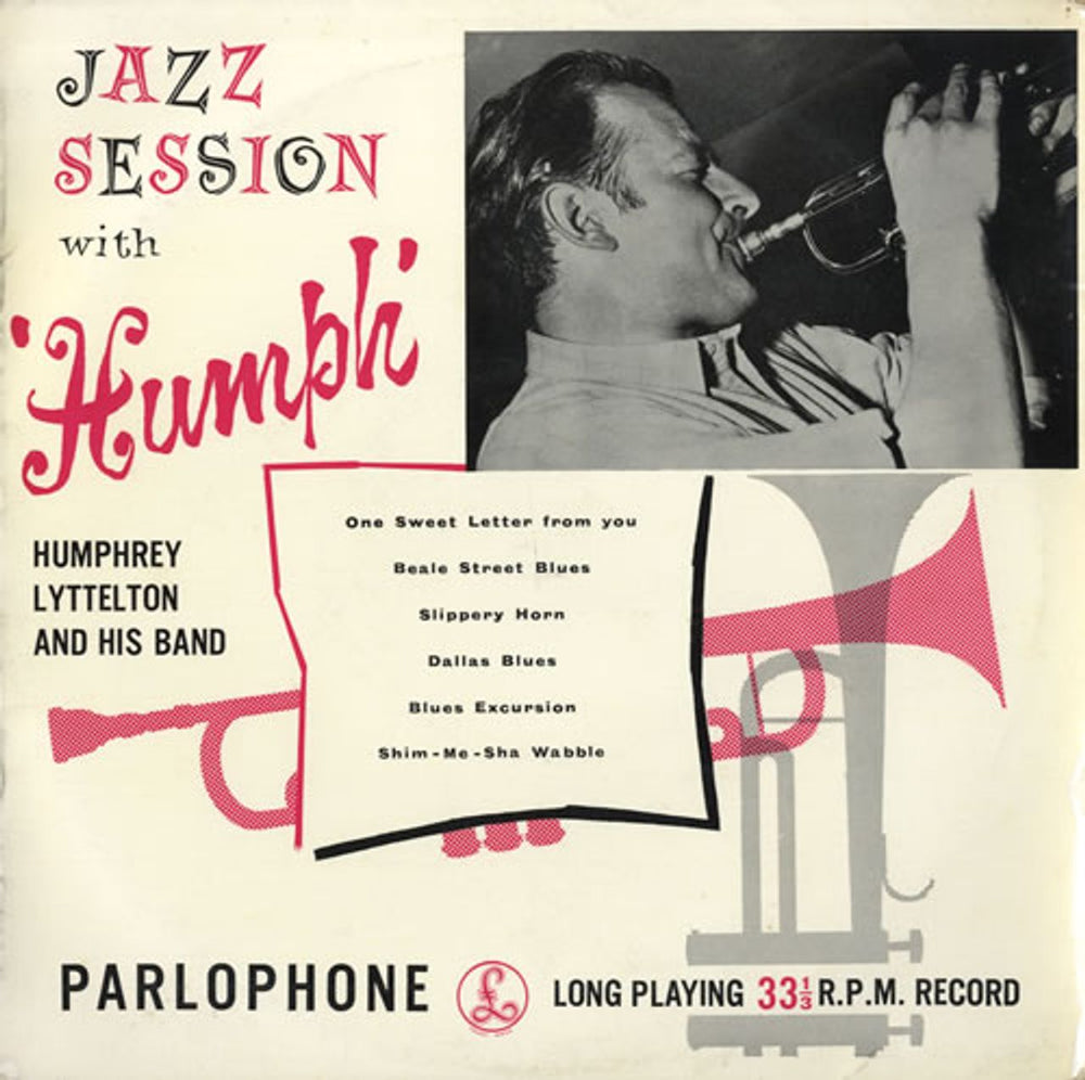 Humphrey Lyttelton Jazz Session With Humph UK 10" vinyl single (10 inch record) PMD1035