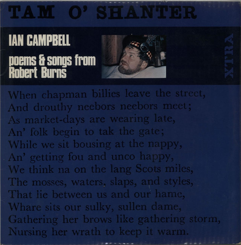 Ian Campbell Tam O'Shanter - Autographed UK vinyl LP album (LP record) XTRA1074