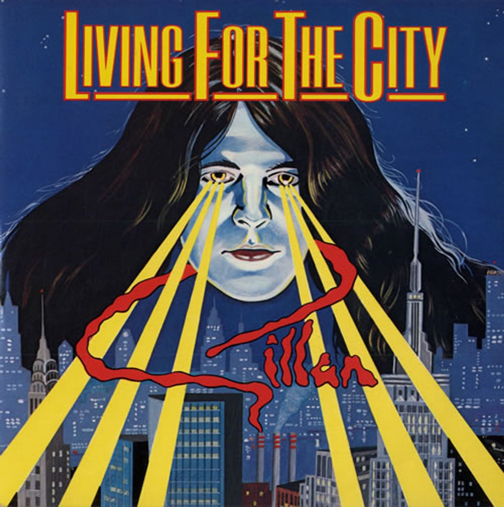 Ian Gillan Living For The City UK 7" vinyl single (7 inch record / 45) VS519