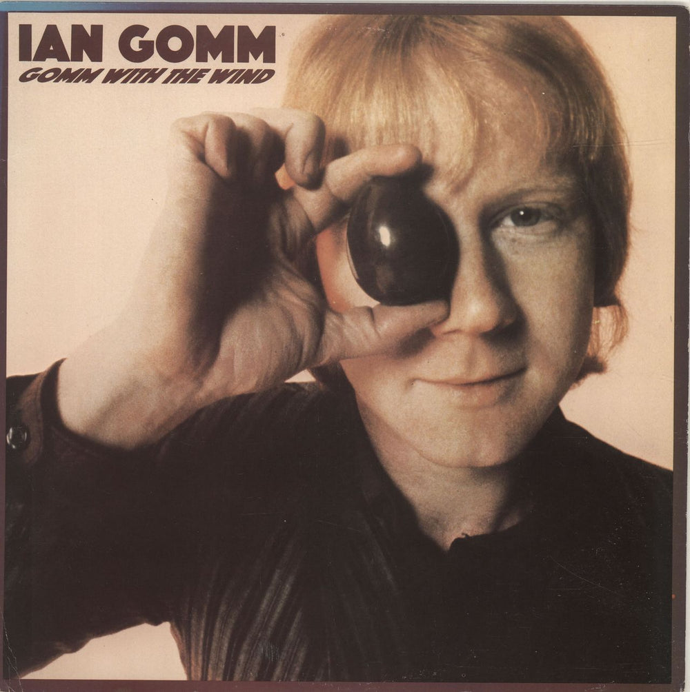 Ian Gomm Gomm With The Wind - Gold Promo Stamped US Promo vinyl LP album (LP record) JE36103