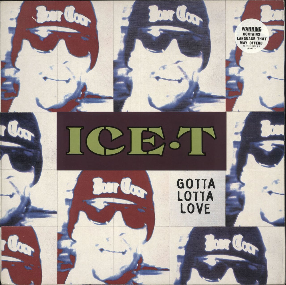 Ice T Gotta Lotta Love + Poster UK Promo 12" vinyl single (12 inch record / Maxi-single) SYNDT3