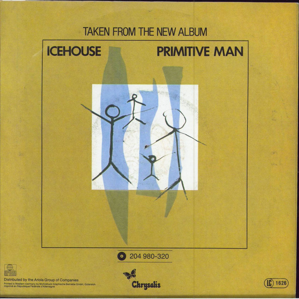 Icehouse Hey Little Girl German 7" vinyl single (7 inch record / 45)