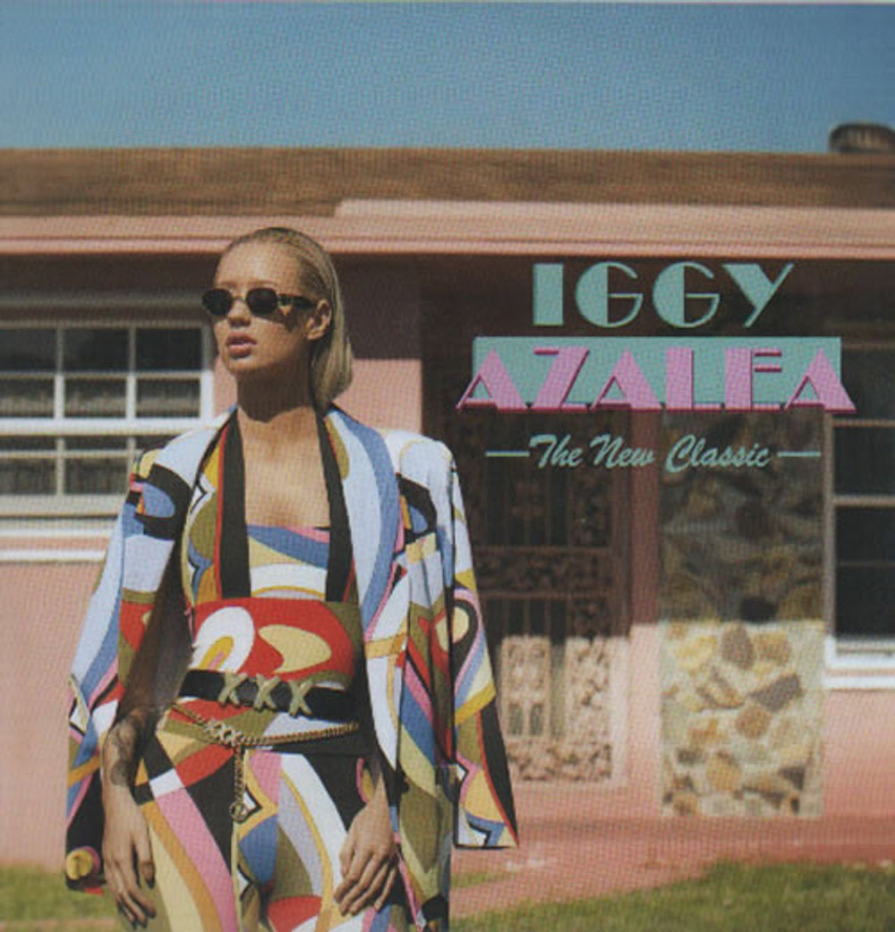 Iggy Azalea The New Classic UK Promo CD-R acetate CD-R