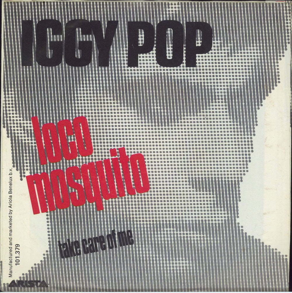 Iggy Pop Loco Mosquito Dutch 7" vinyl single (7 inch record / 45)