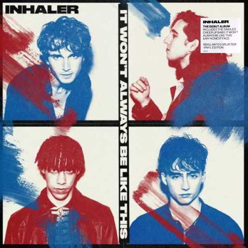 Inhaler It Won't Always Be Like This - Splattered Vinyl - Sealed UK vinyl LP album (LP record) 3566023