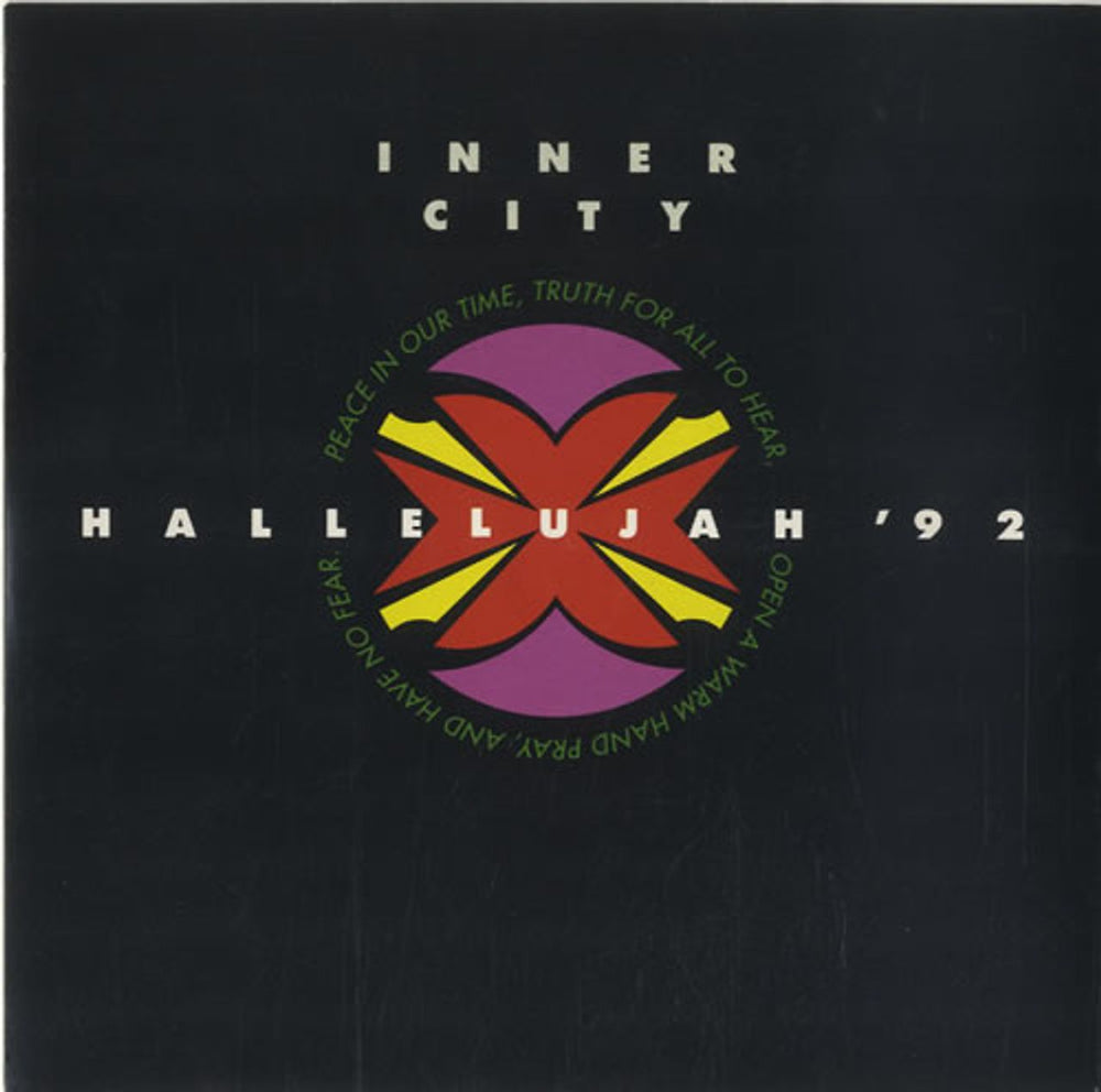 Inner City Hallelujah '92 UK 7" vinyl single (7 inch record / 45) TEN398