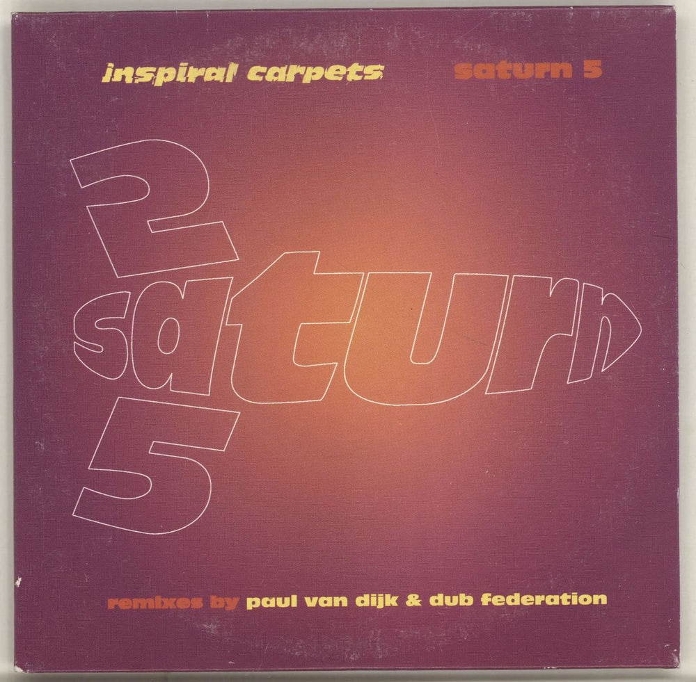 Inspiral Carpets Saturn 5 UK CD single (CD5 / 5") DUNG23CDR