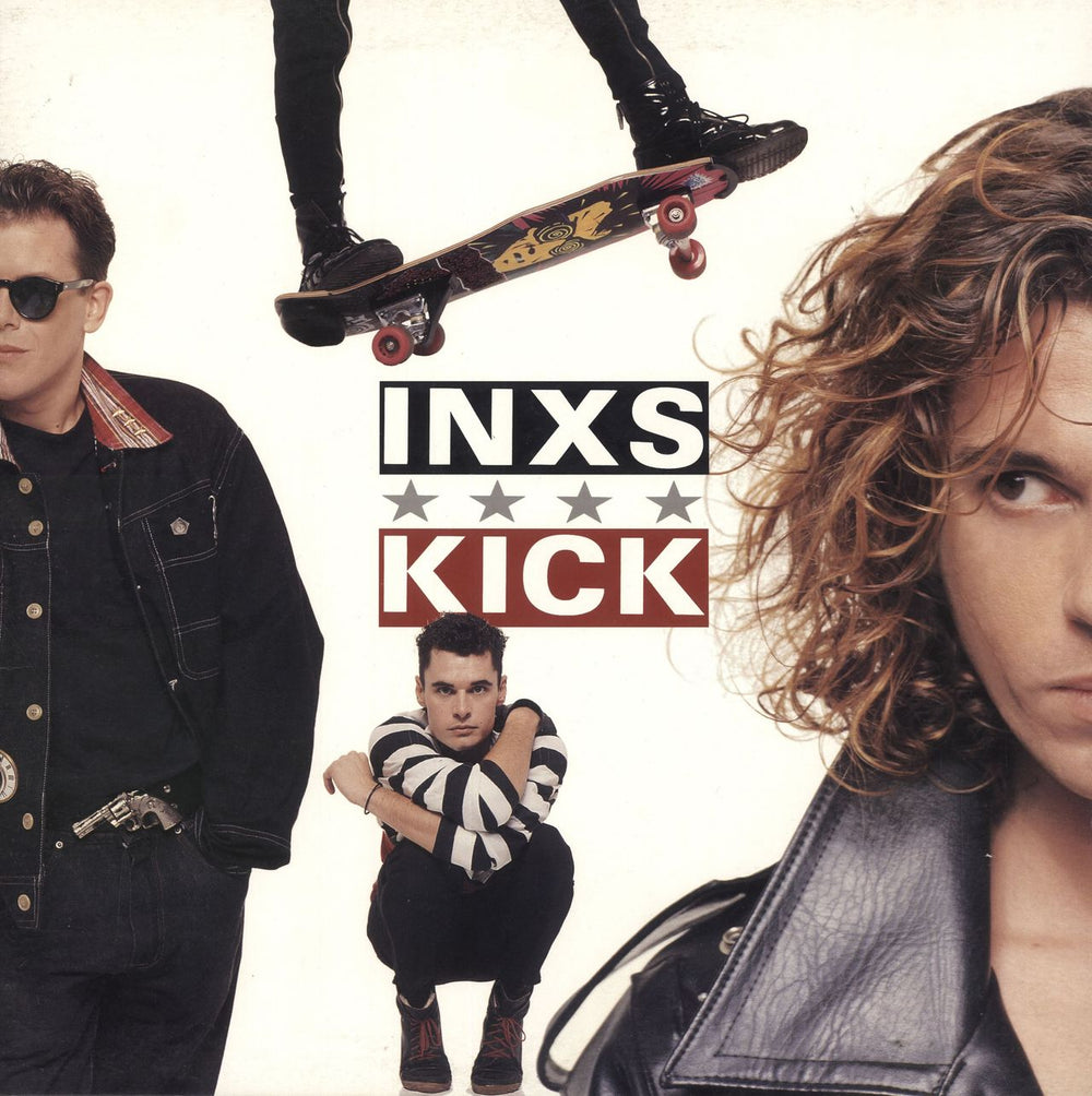 Inxs Kick Australian vinyl LP album (LP record) 255080.1