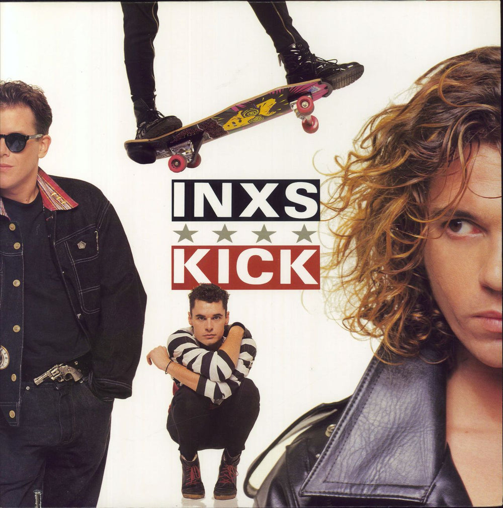 Inxs Kick US vinyl LP album (LP record) 81796-1