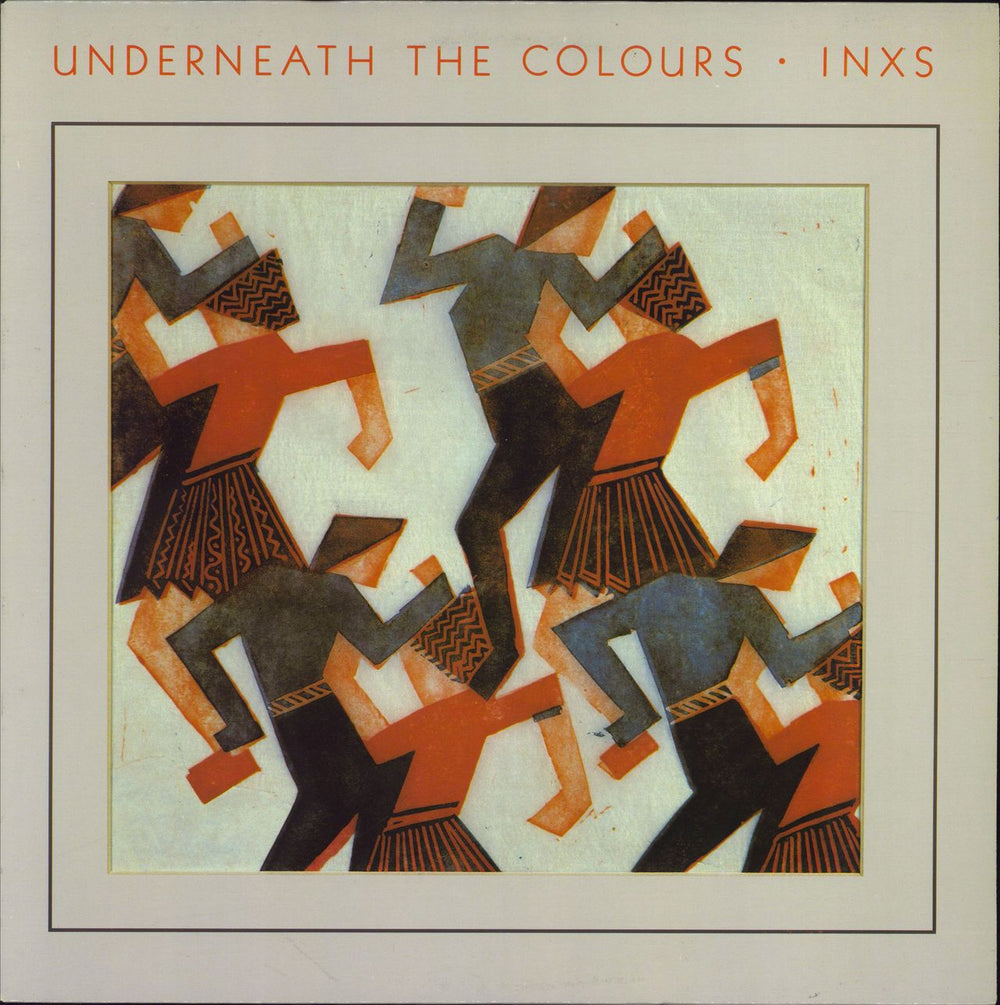 Inxs Underneath The Colours Canadian vinyl LP album (LP record) 79-01851