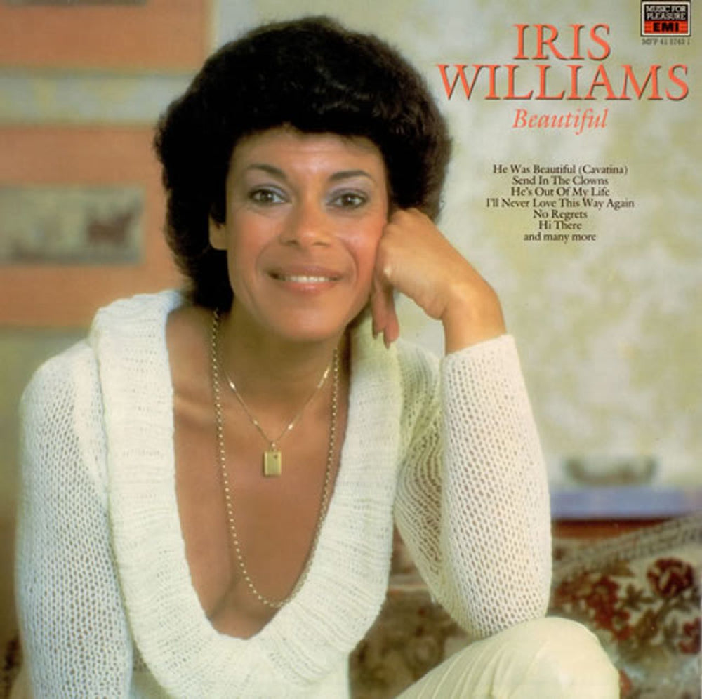 Iris Williams Beautiful UK vinyl LP album (LP record) MFP4157431