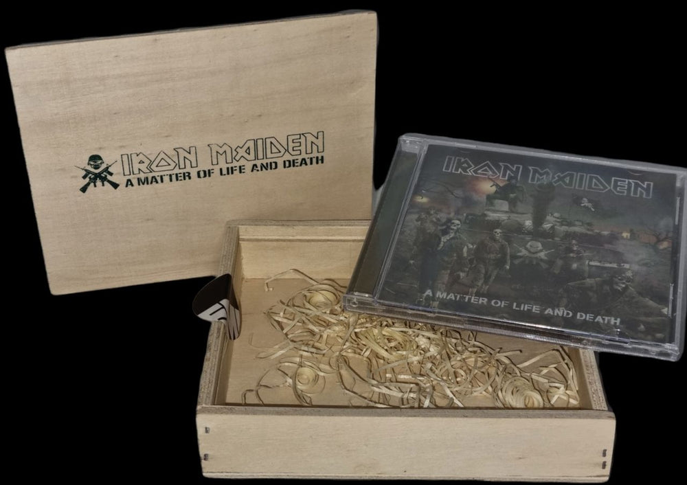 Iron Maiden A Matter Of Life And Death Argentinean Promo box set IROBXAM382468