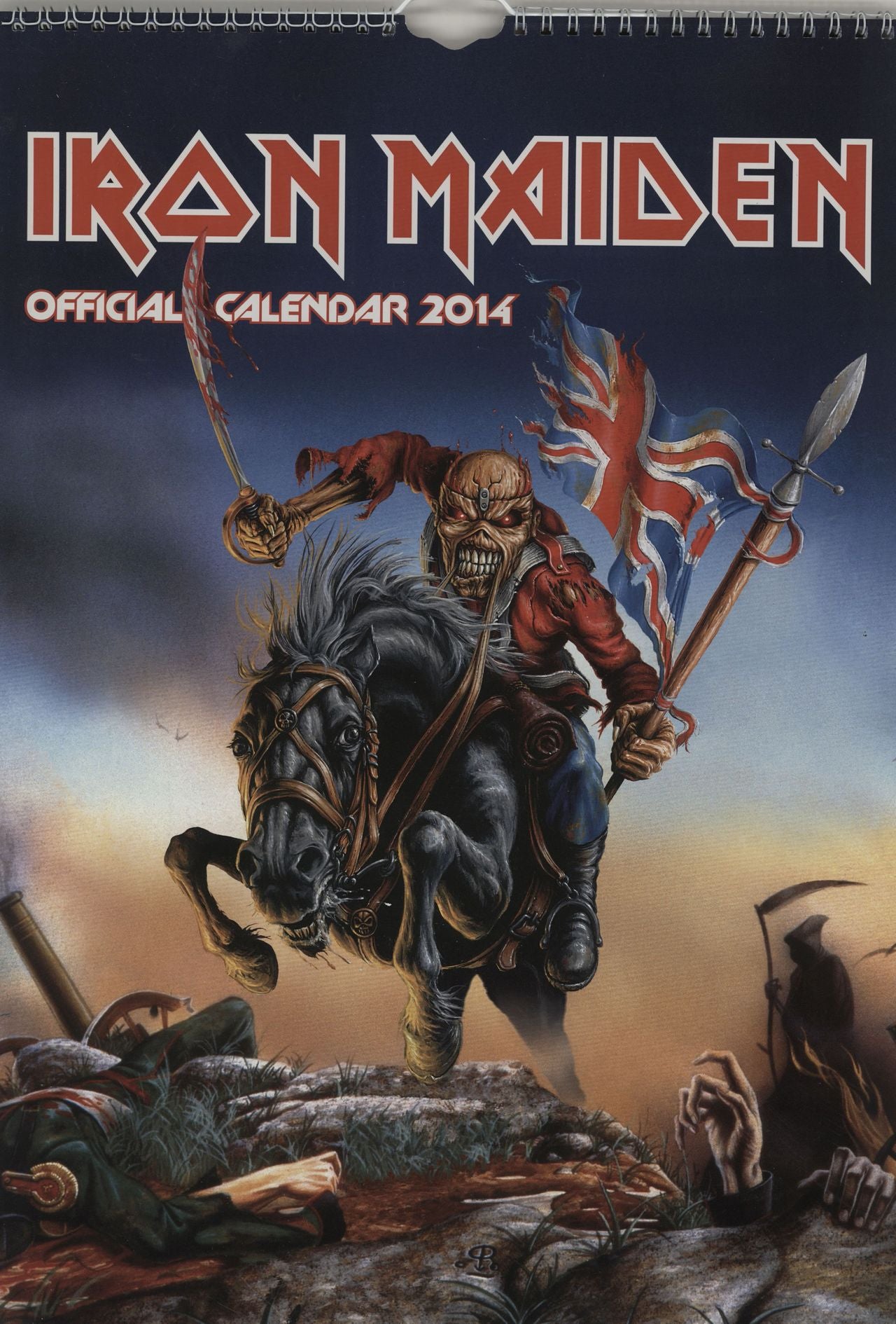 Iron Maiden Calendar 2014 UK Calendar —