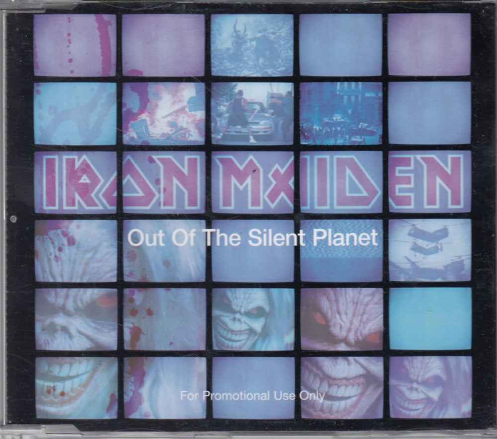 Iron Maiden Out Of The Silent Planet UK Promo CD single (CD5 / 5") CDEMDJ576