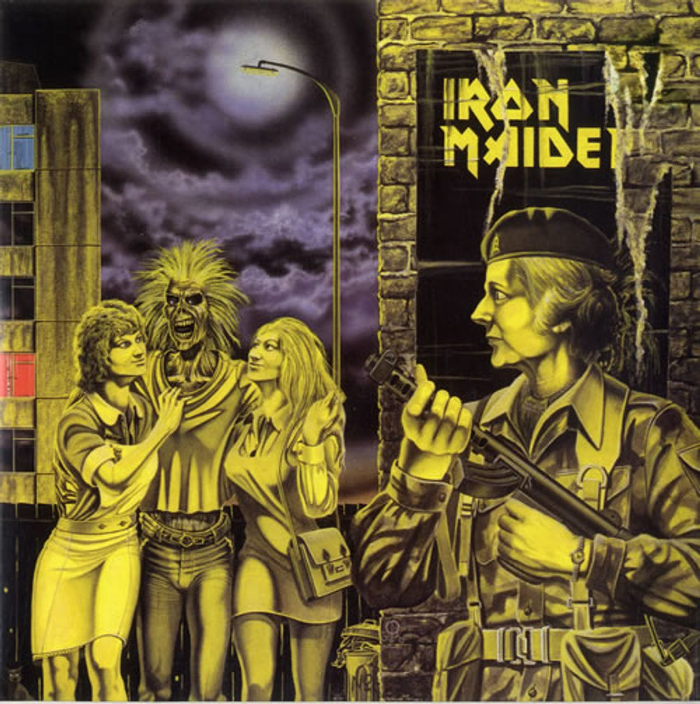 Iron Maiden Women In Uniform UK 7" vinyl single (7 inch record / 45) 2564625177