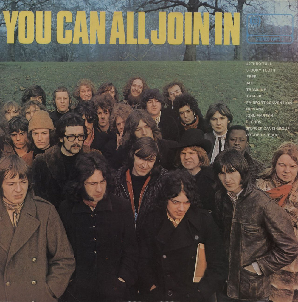 Island Records You Can All Join In - Pink Rim UK vinyl LP album (LP record) IWPS2