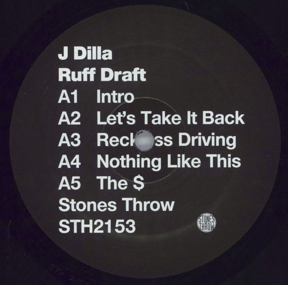 J Dilla Ruff Draft US 2-LP vinyl record set (Double LP Album) Q6B2LRU820644