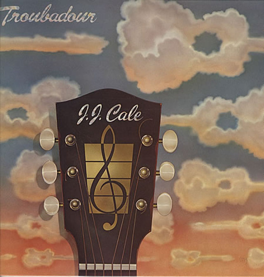 J.J. Cale Troubadour UK vinyl LP album (LP record) PRICE35