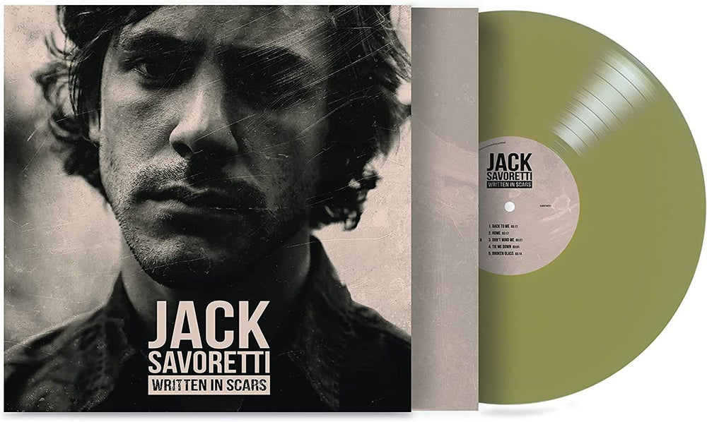 Jack Savoretti Written In Scars - Gold Vinyl - Sealed UK vinyl LP album (LP record) 538703811