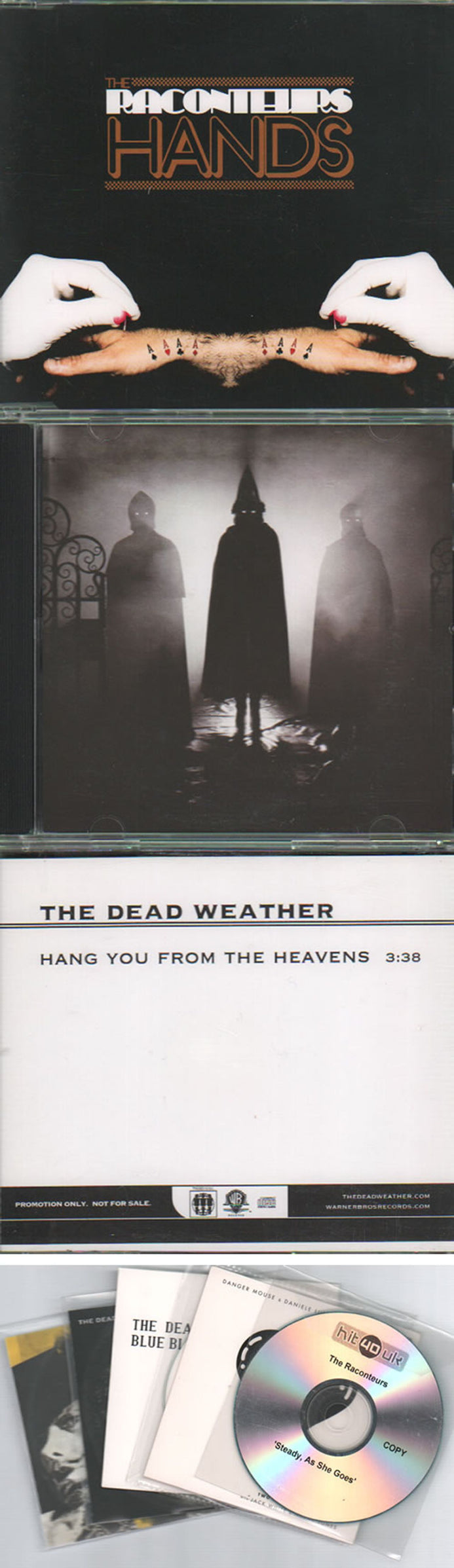 Jack White Quantity of Ten CD Singles & Promos UK Promo CD album (CDLP) ITECDQU635905