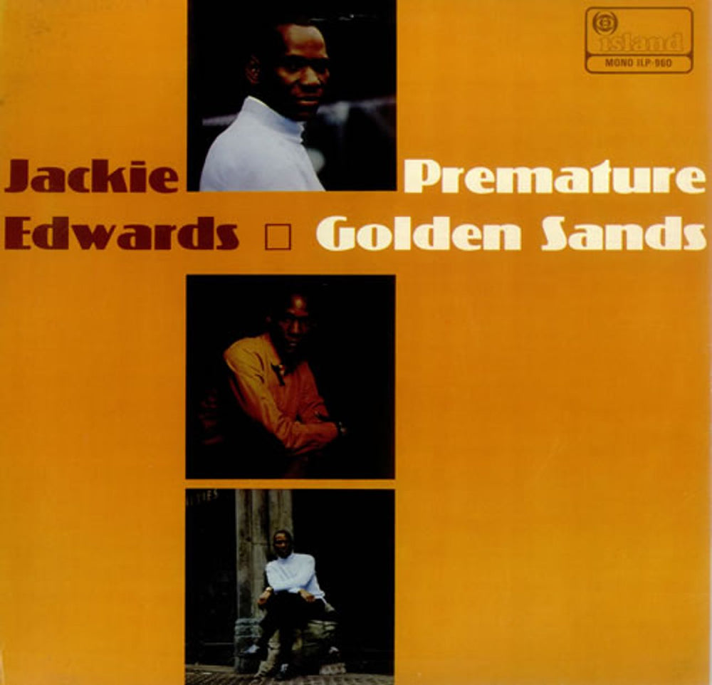 Jackie Edwards Premature Golden Sands - 1st UK vinyl LP album (LP record) ILP960