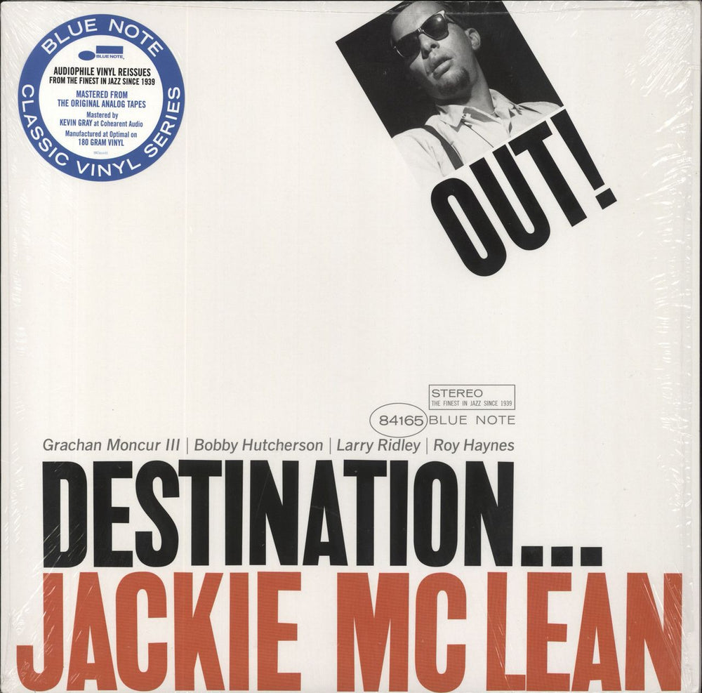 Jackie McLean Destination... Out Dutch vinyl LP album (LP record) ST-84165