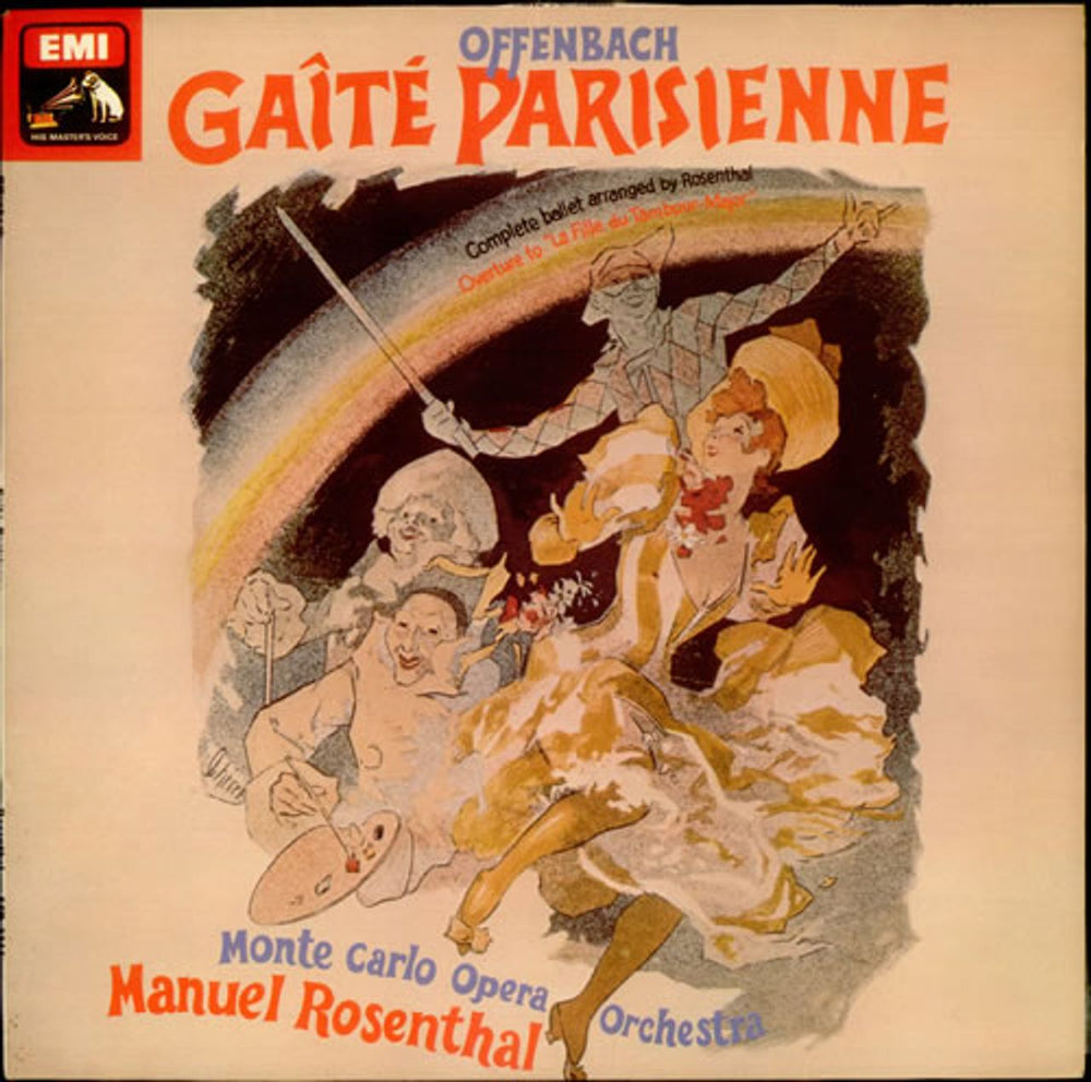 Jacques Offenbach Gaite Parisienne - Quadraphonic UK vinyl LP album (LP record) ASD3311