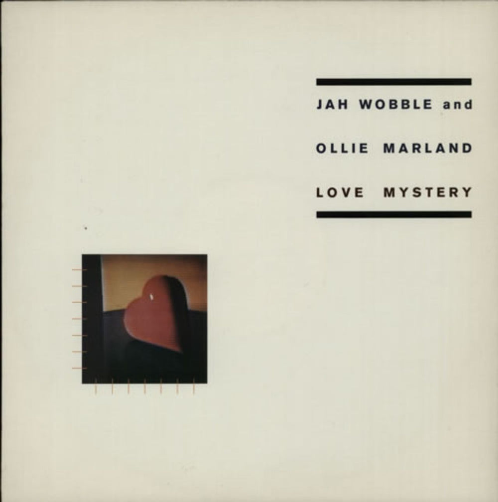 Jah Wobble Love Mystery UK 12" vinyl single (12 inch record / Maxi-single) 12IS228