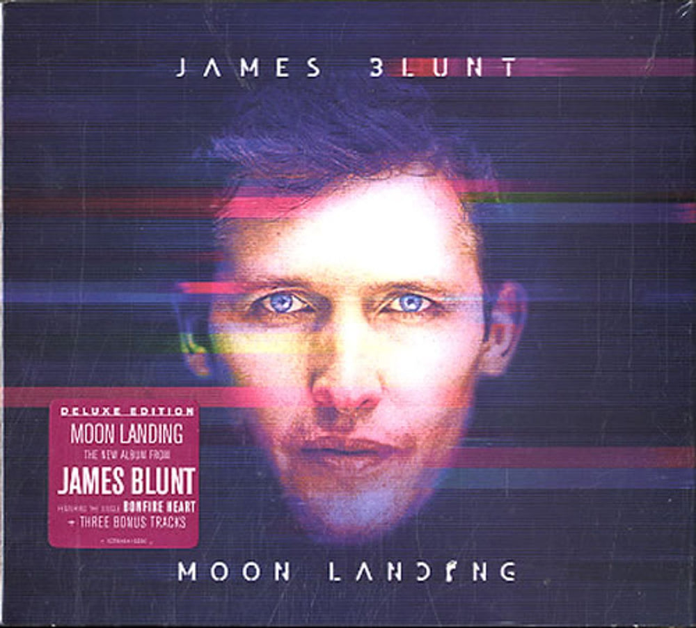 James Blunt Moon Landing - Deluxe Edition - Sealed UK CD album (CDLP) 825646419296