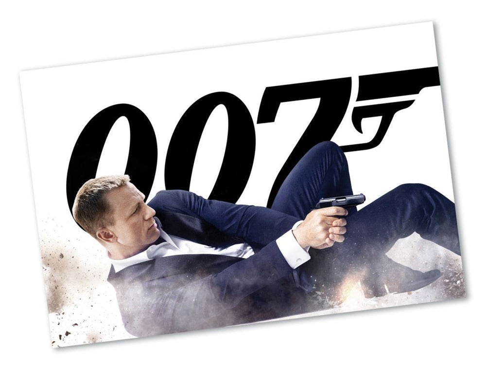 James Bond Skyfall - 10th Anniversary Edition Silver Vinyl + Poster UK 2-LP vinyl record set (Double LP Album) 8719262025301