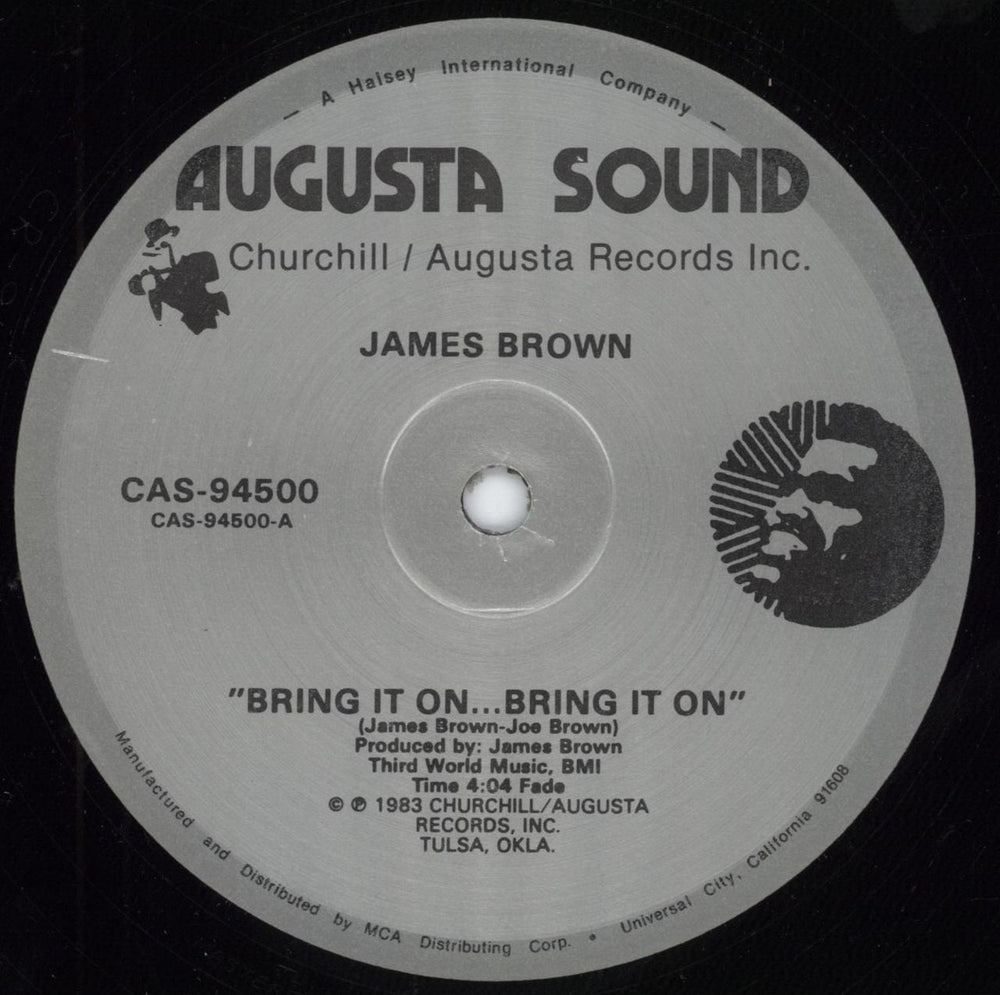 James Brown Bring It On... Bring It On US 12" vinyl single (12 inch record / Maxi-single) CAS-94500