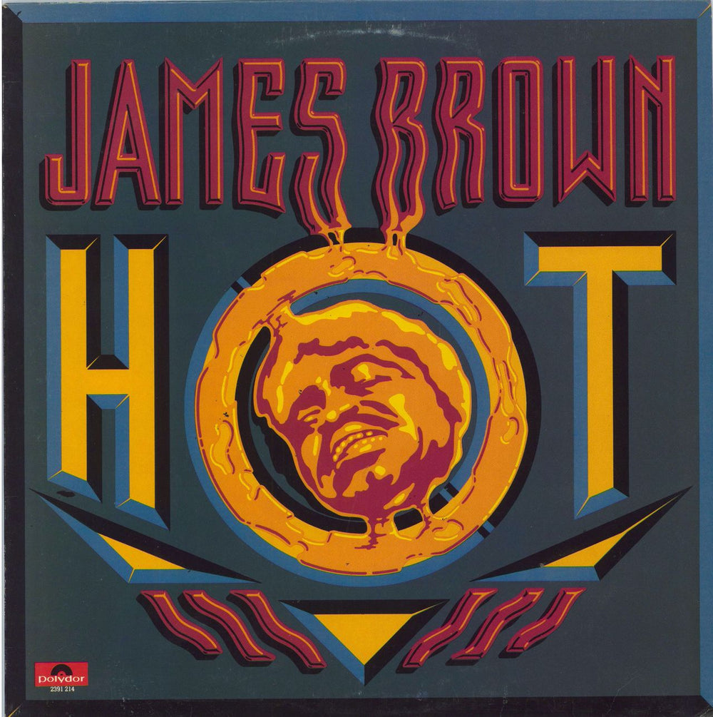 James Brown Hot UK vinyl LP album (LP record) 2391 214