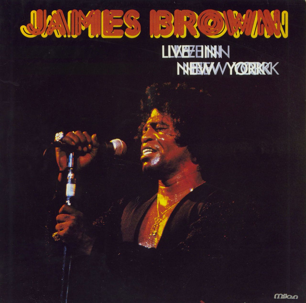 James Brown Live In New York French 2-LP vinyl record set (Double LP Album) A150155-6