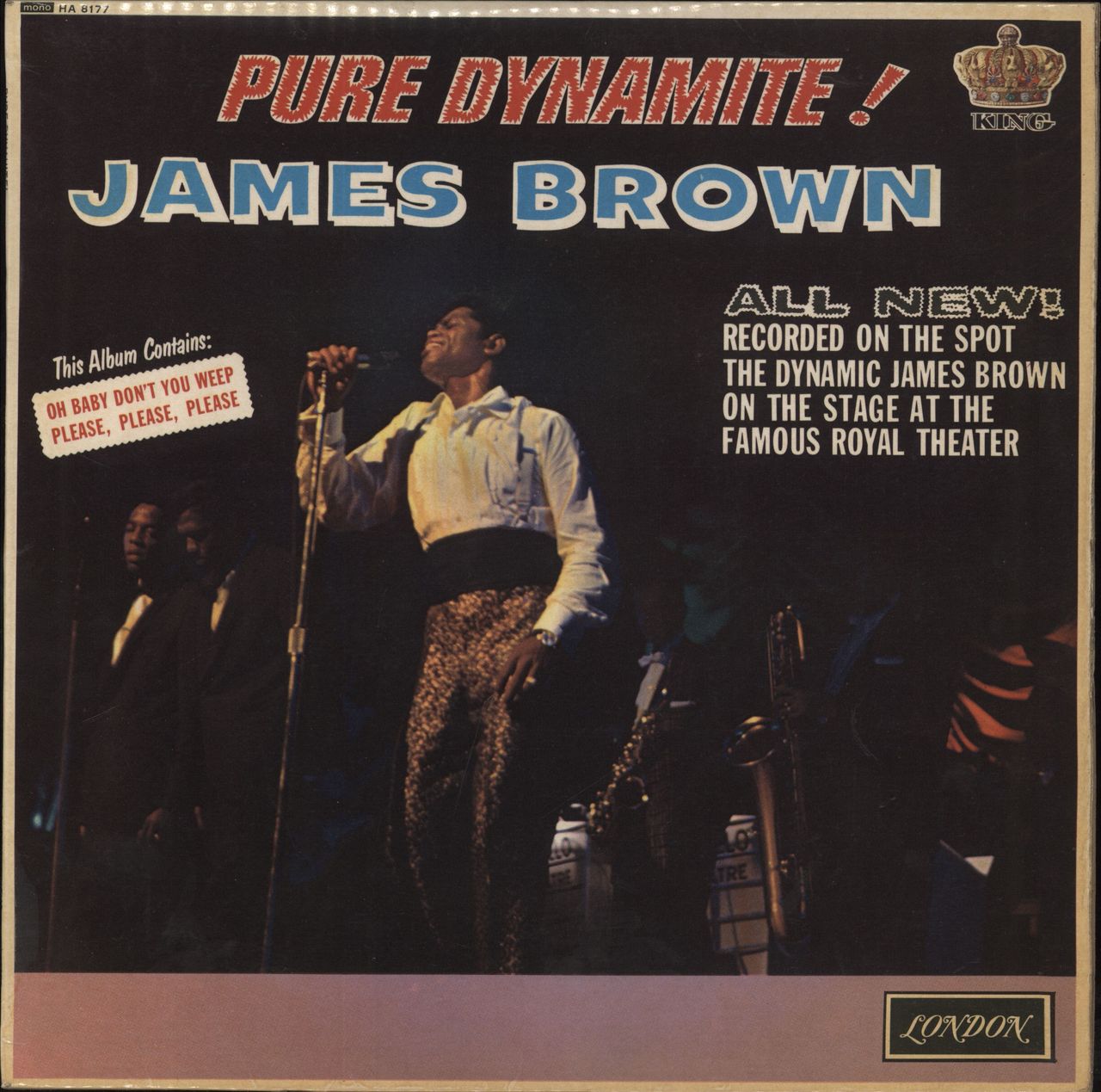 James Brown Pure Dynamite UK Vinyl LP — RareVinyl.com