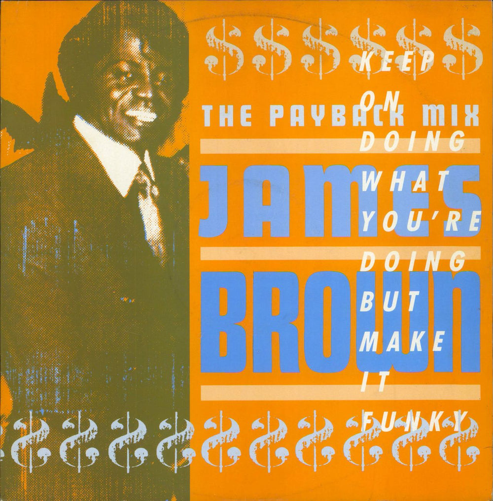 James Brown The Payback Mix UK 12" vinyl single (12 inch record / Maxi-single) URBX17