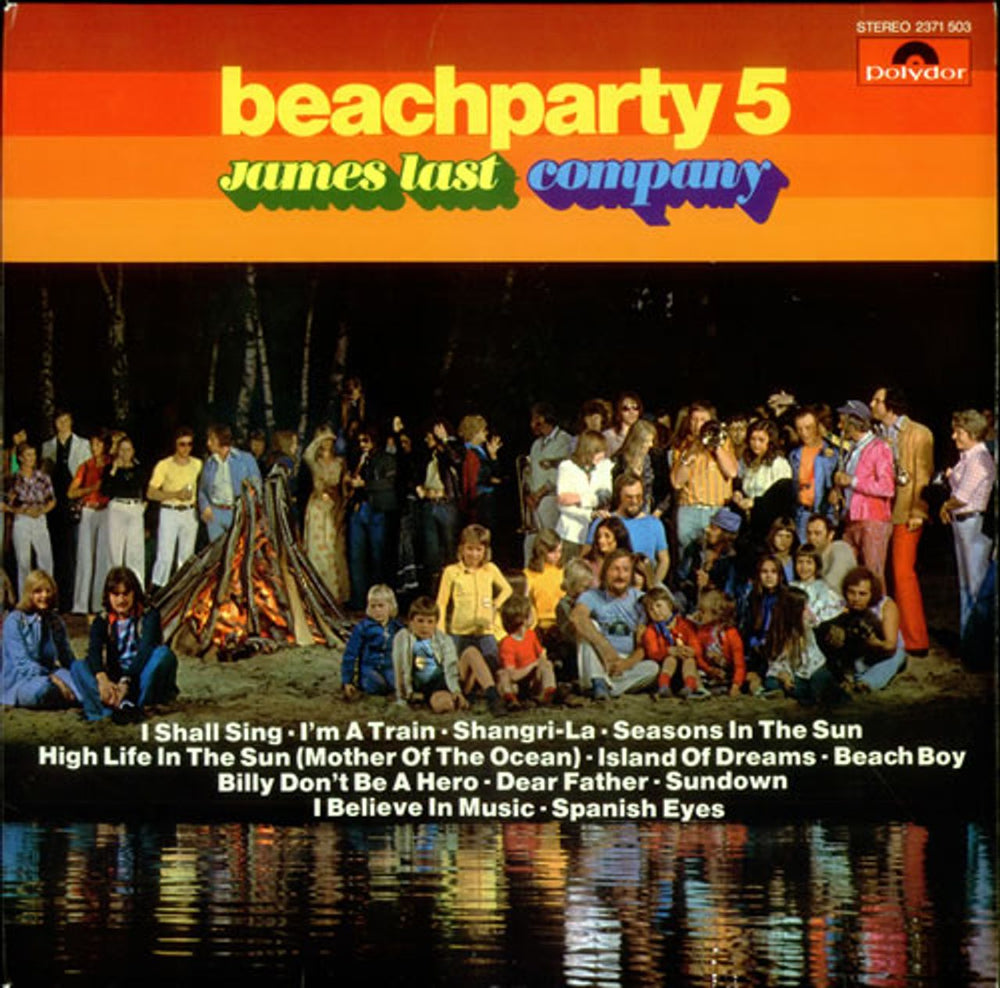 James Last Beachparty 5 German vinyl LP album (LP record) 2371503