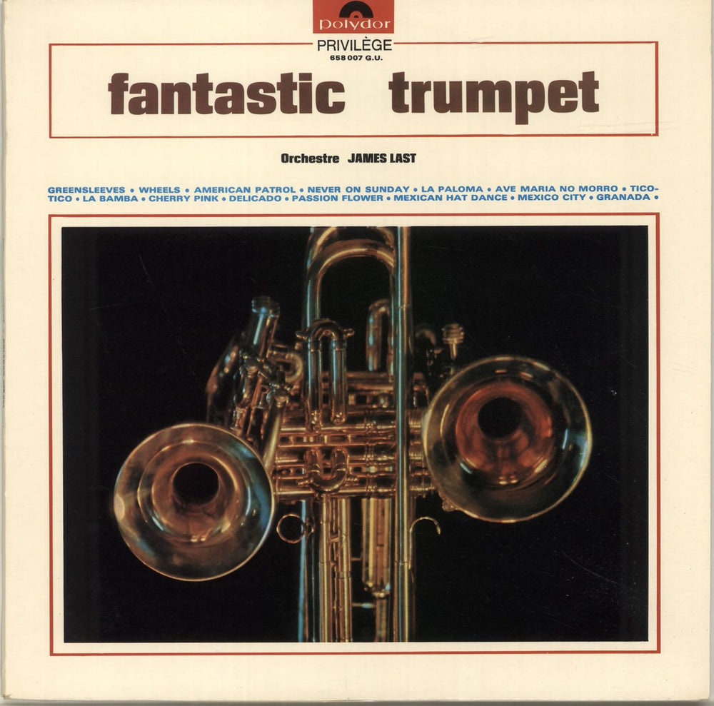 James Last Fantastic Trumpet French vinyl LP album (LP record) 658007