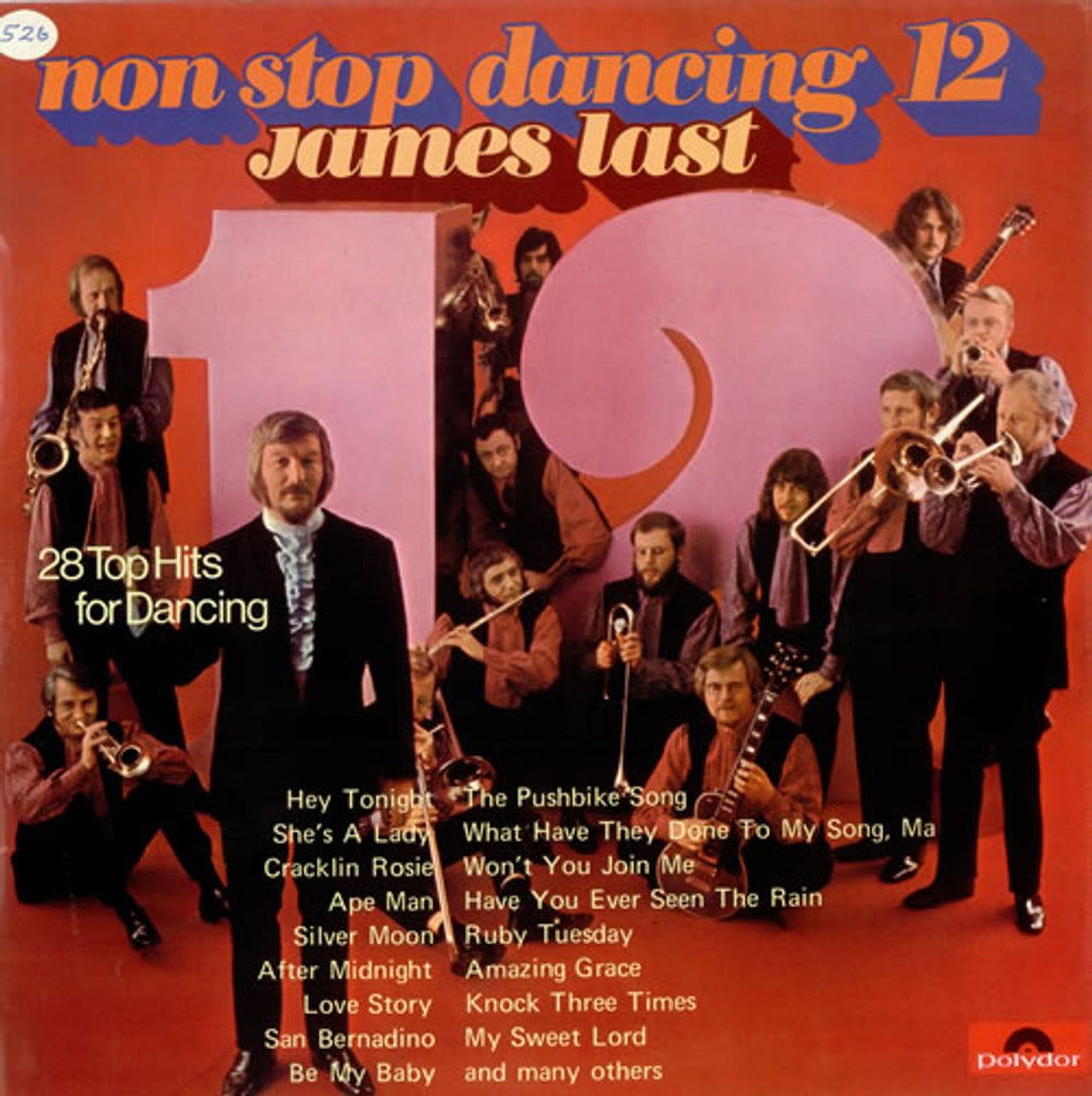 James Last Non Stop Dancing 12 UK vinyl LP album (LP record) 2371141