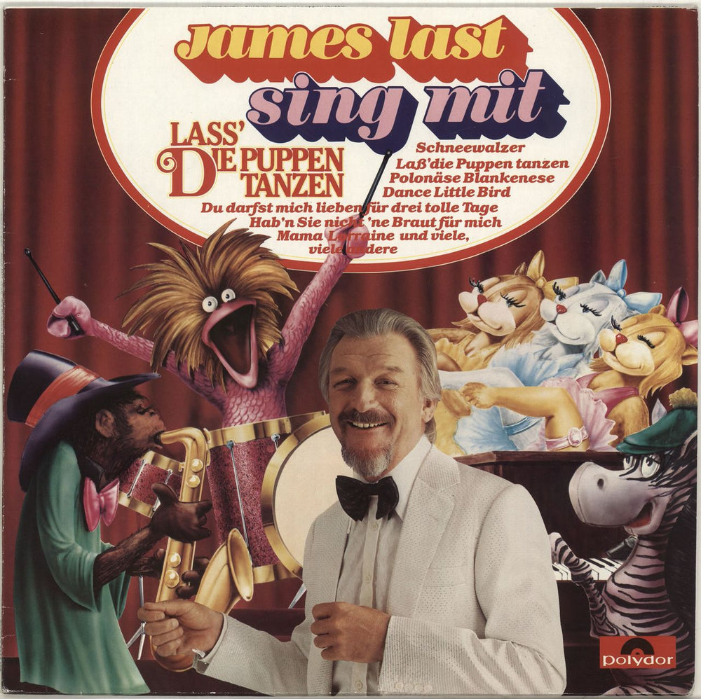 James Last Sing Mit Lass' Die Puppen Tanzen German vinyl LP album (LP record) 2372106