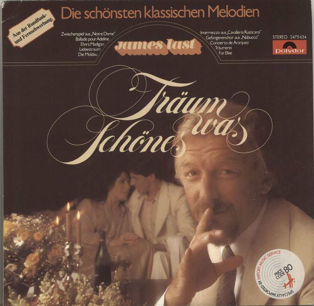 James Last Traeum Was Schoenes German vinyl LP album (LP record) 2475634