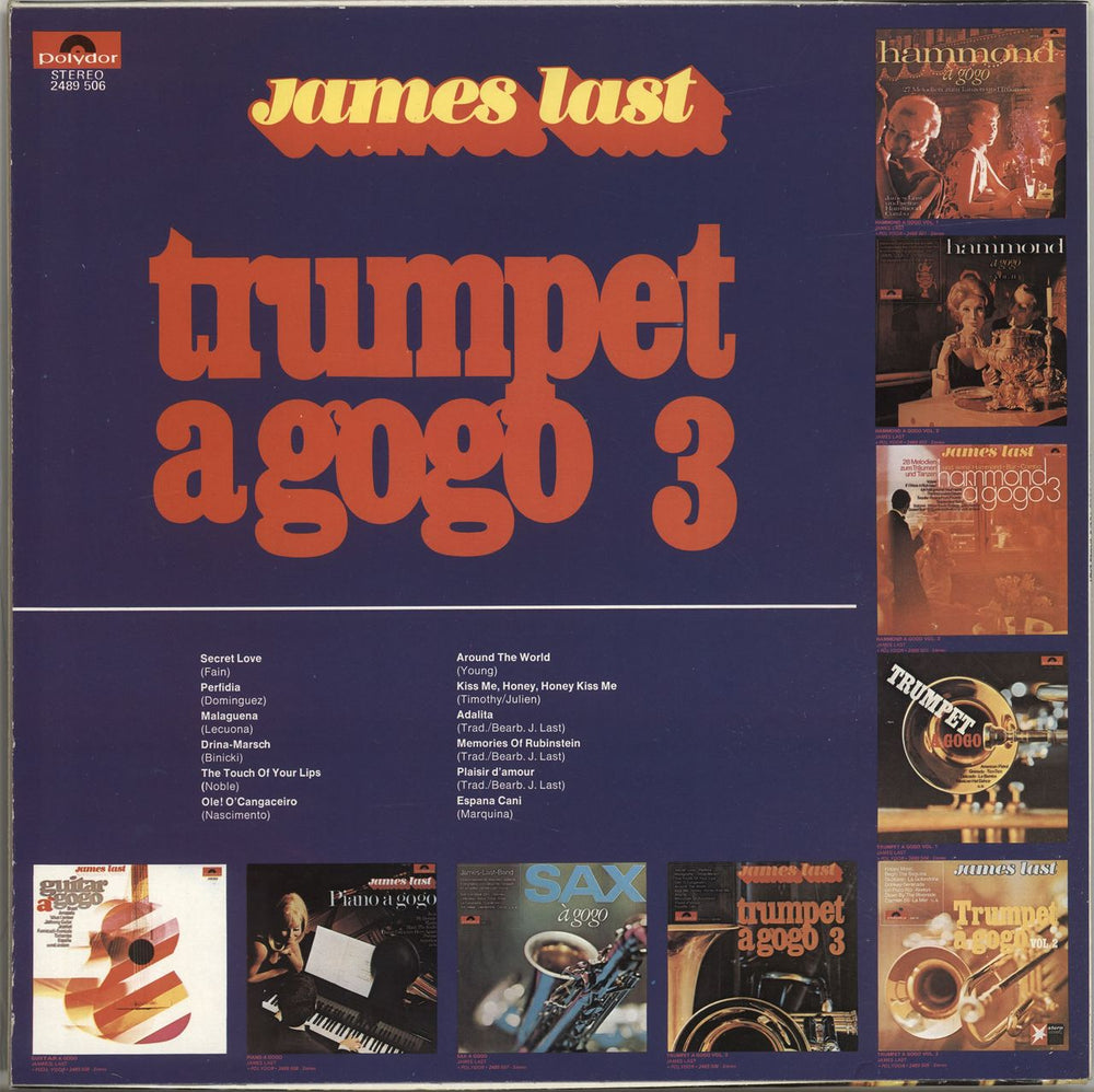 James Last Trumpet A Gogo 3 Dutch vinyl LP album (LP record)