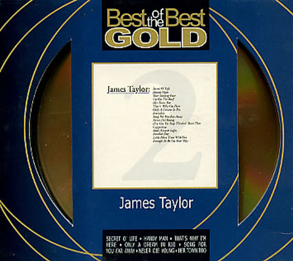 James Taylor Greatest Hits Volume 2 Brazilian CD album (CDLP) 2-085223
