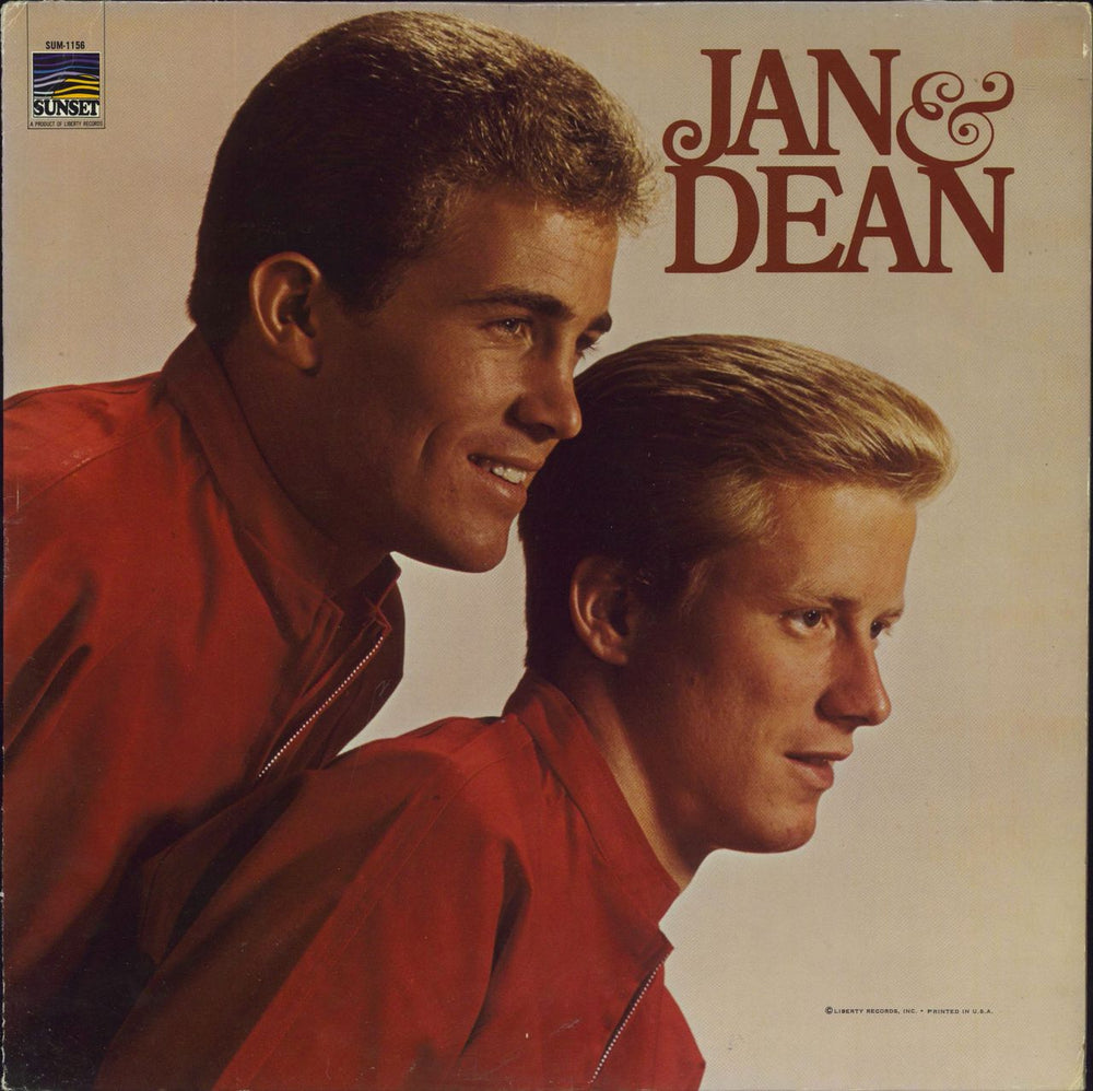 Jan & Dean Jan & Dean US vinyl LP album (LP record) SUM-1156