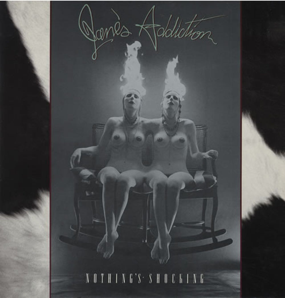 Janes Addiction Nothing's Shocking - VG UK vinyl LP album (LP record) WX216