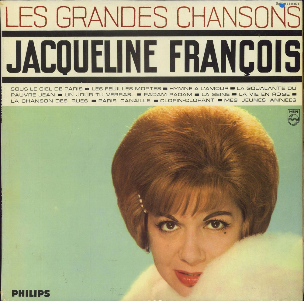 Jaqueline Francois les Grandes Chansons French vinyl LP album (LP record) B77953L