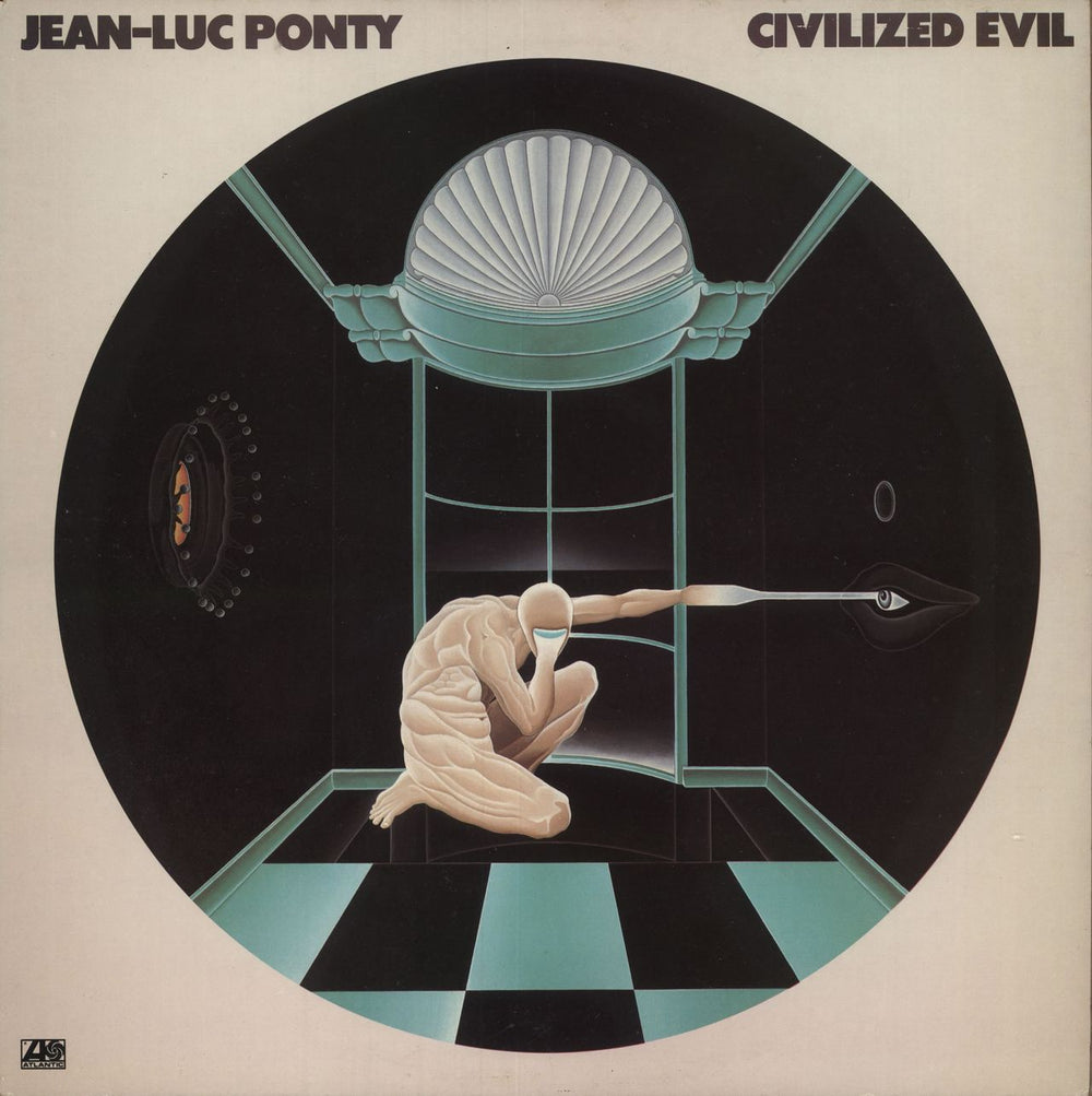 Jean-Luc Ponty Civilized Evil UK vinyl LP album (LP record) K50744