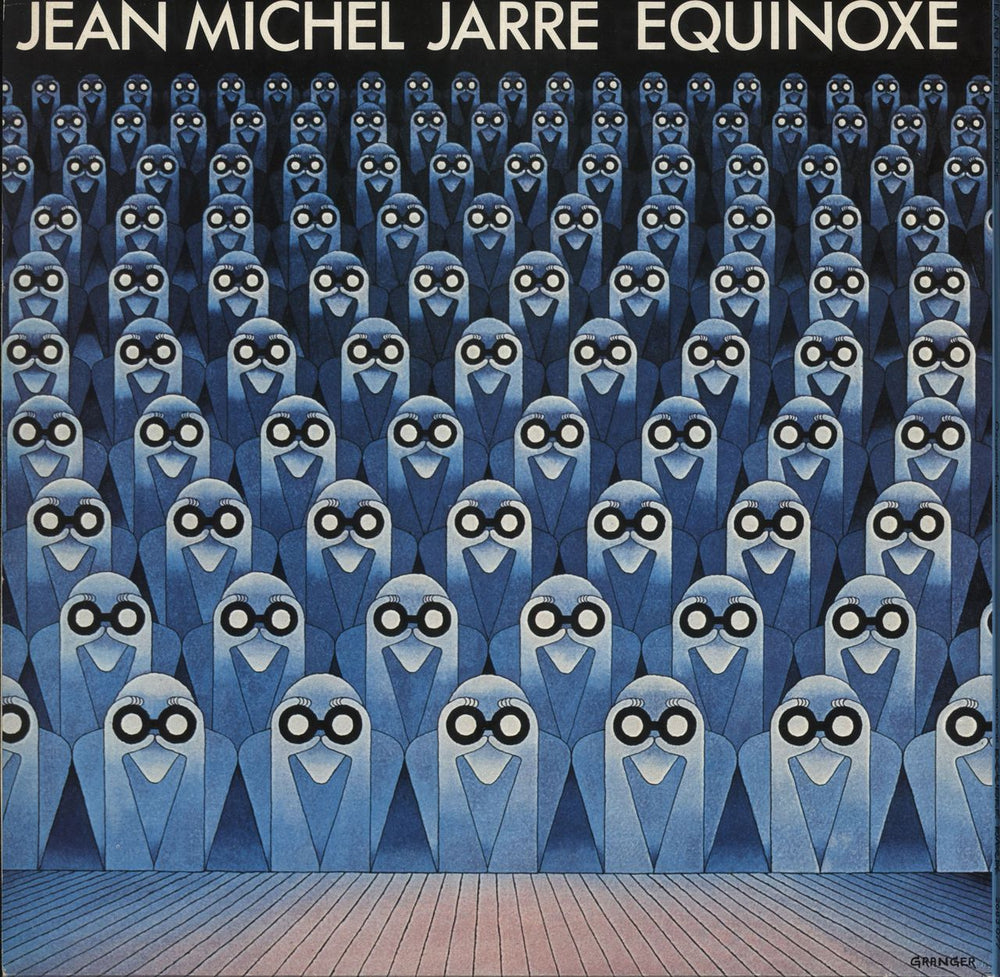 Jean-Michel Jarre Oxygene & Equinoxe - Hype sticker UK 2-LP vinyl record set (Double LP Album) JMJ2LOX741561